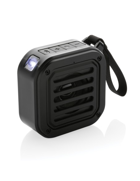 Speaker wireless 3W solare Sunwave in plastica riciclata RCS Speaker wireless 3W solare Sunwave in plastica riciclata RCS